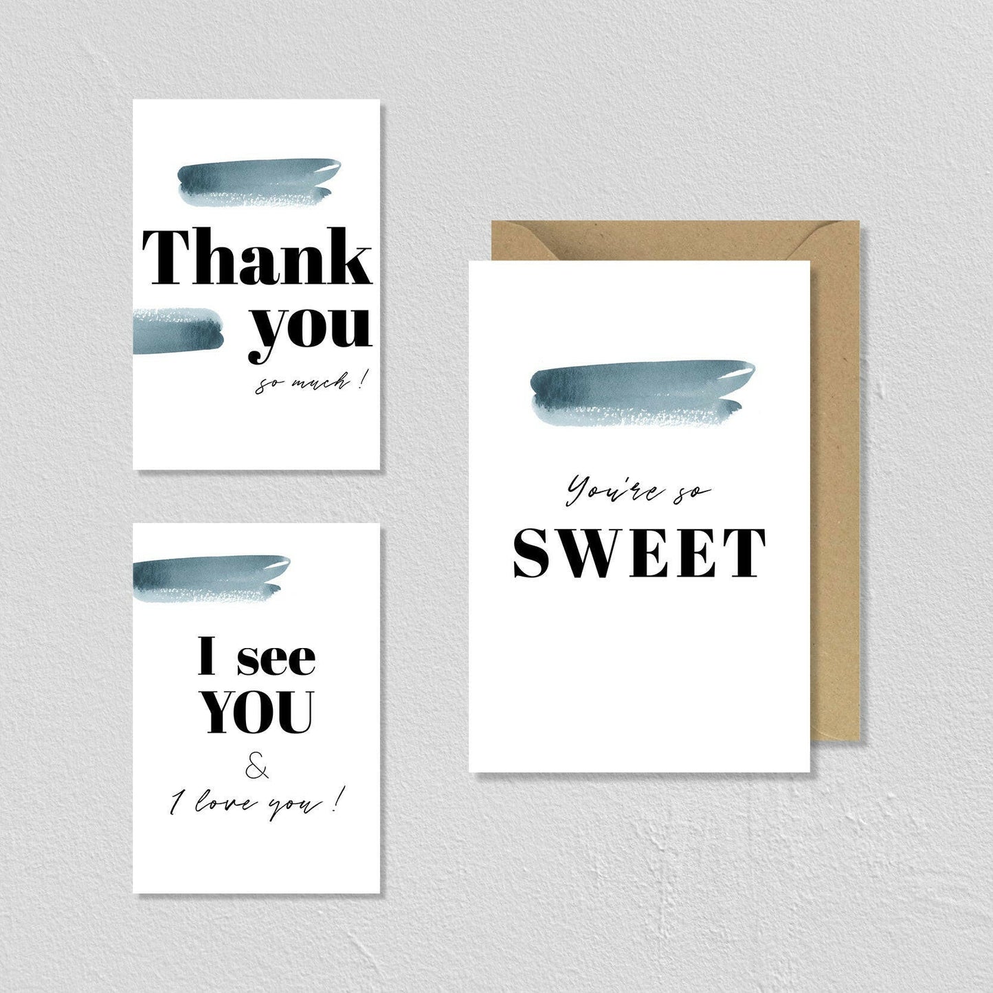 CARTE DE VŒUX OSLO "YOU'RE SO SWEET" - SEVEN PAPER