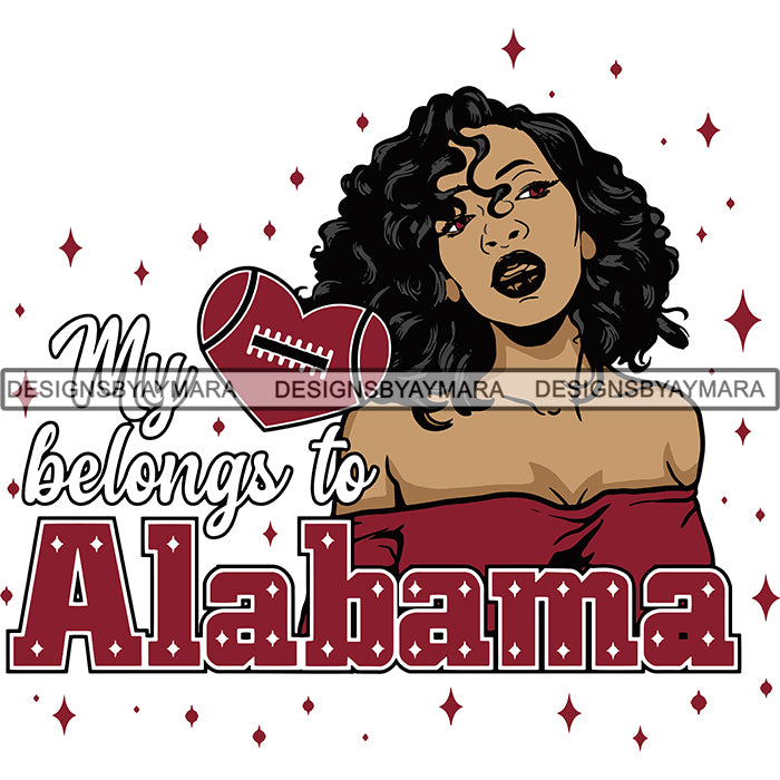 Download Alabama Collage Football Melanin Svg Cutting Files For Silhouette Cric Designsbyaymara PSD Mockup Templates