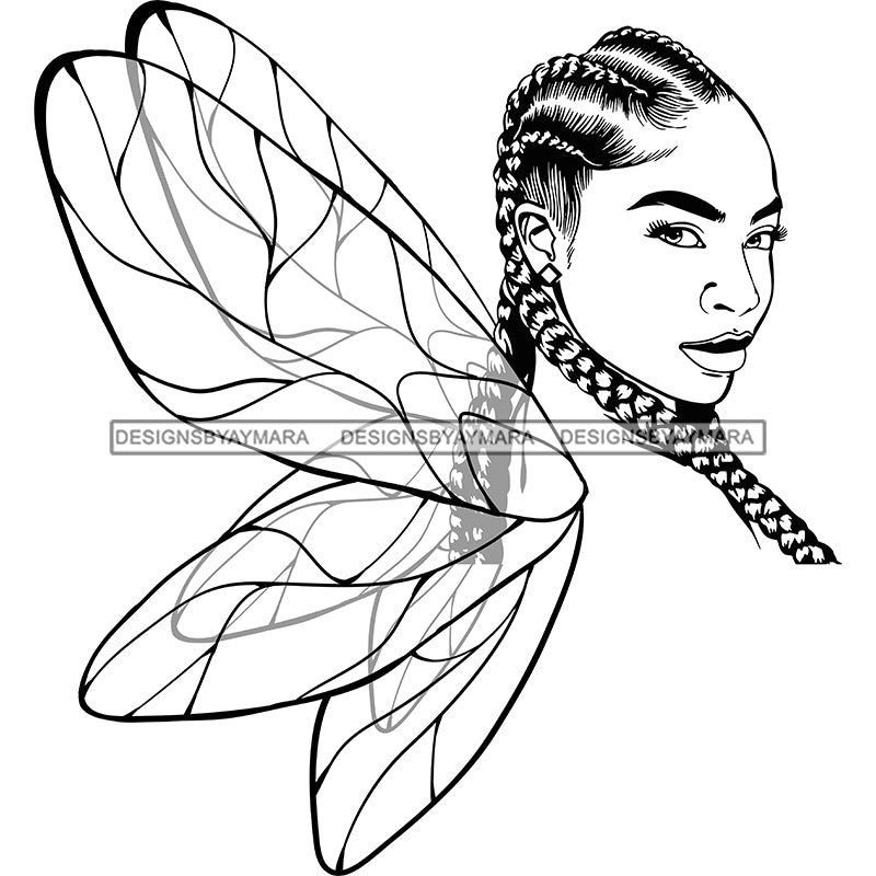 sassy black woman clipart