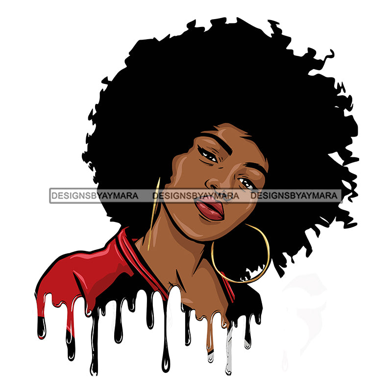 sassy black woman clipart