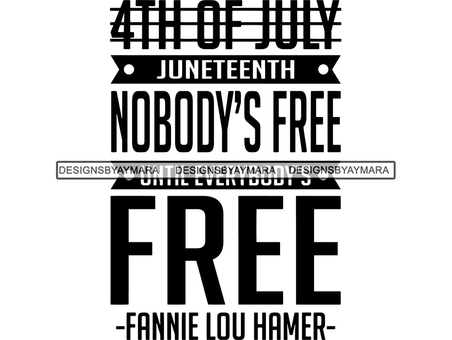 Download Juneteenth 32 Svg Quotes Cut Files For Silhouette And Cricut Designsbyaymara SVG, PNG, EPS, DXF File