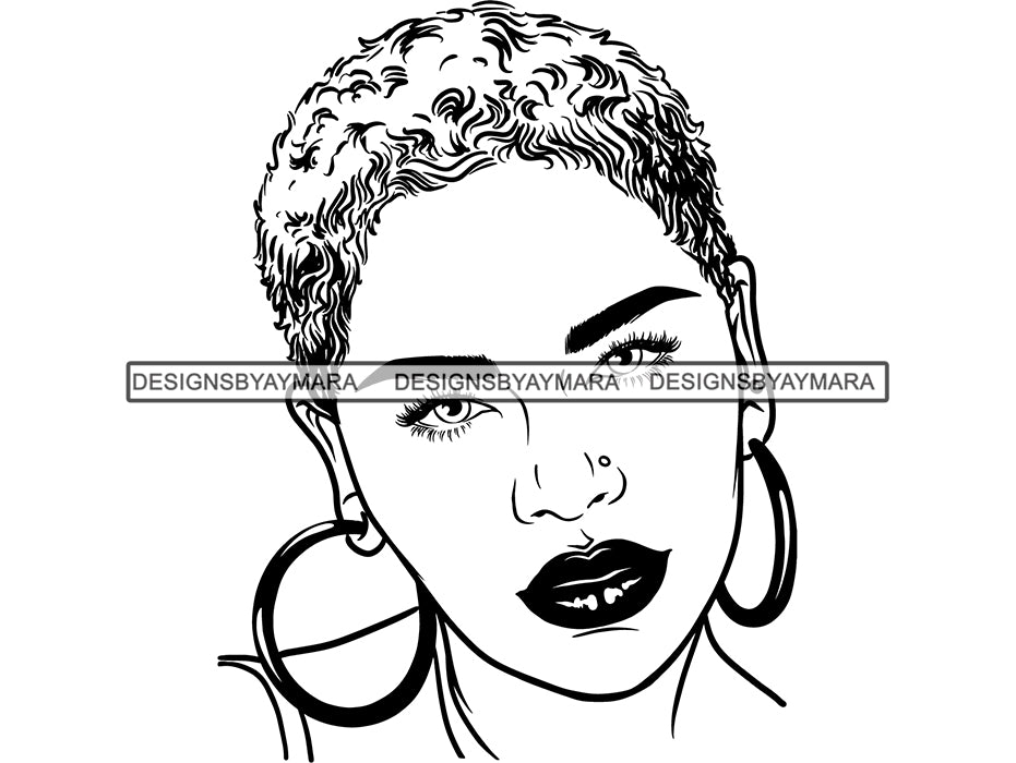 Download Afro Woman Svg Fabulous Diva Nubian Melanin African American Ethnicity Designsbyaymara PSD Mockup Templates