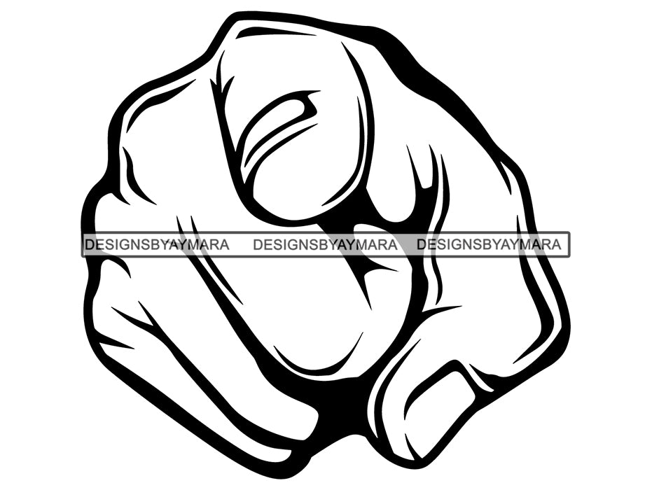 Hand Point You Finger Index Arm Fist Pointing Punch Knuckle Self Forwa Designsbyaymara