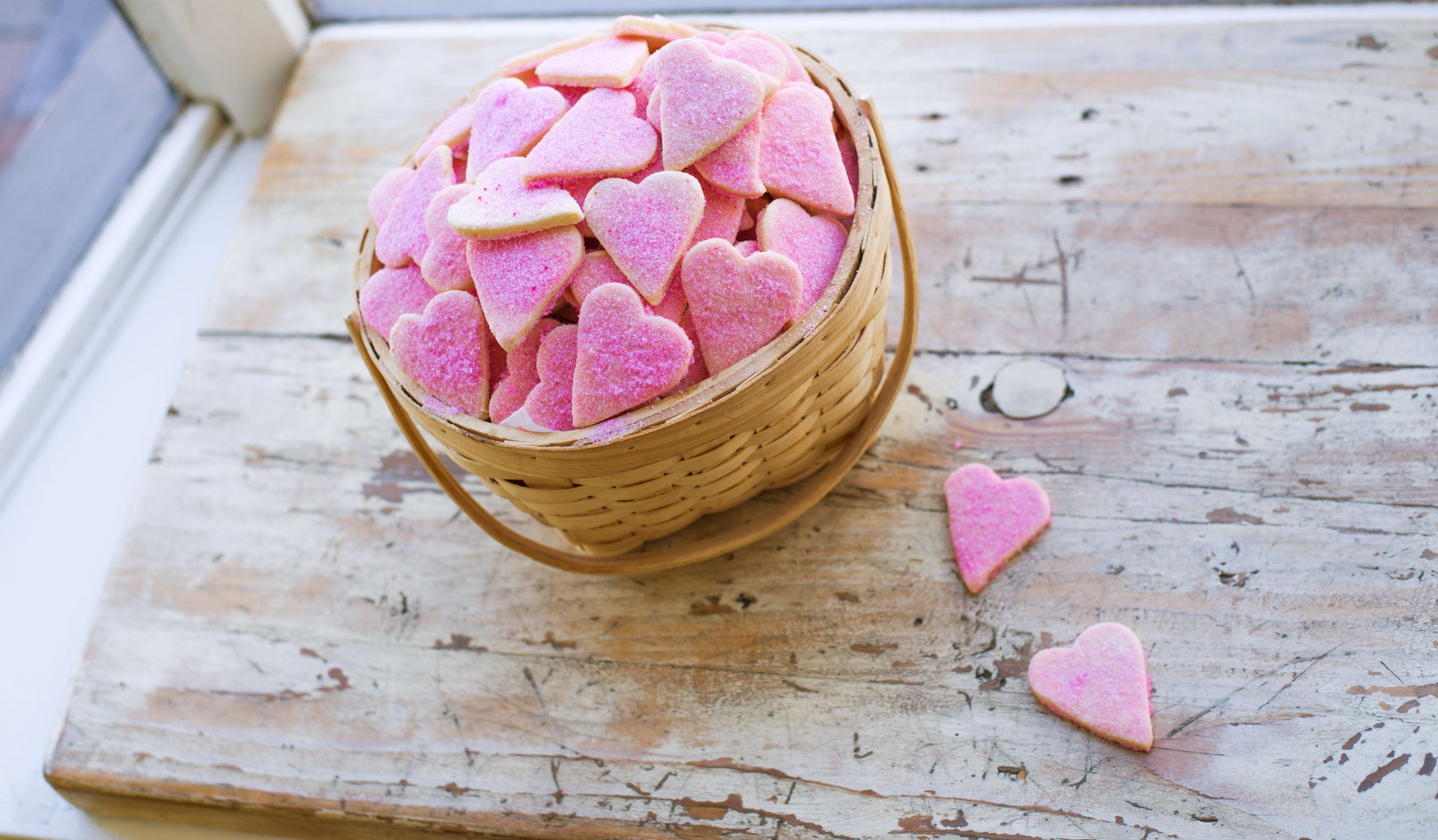 Valentines Heart Shaped Butter Cookies 