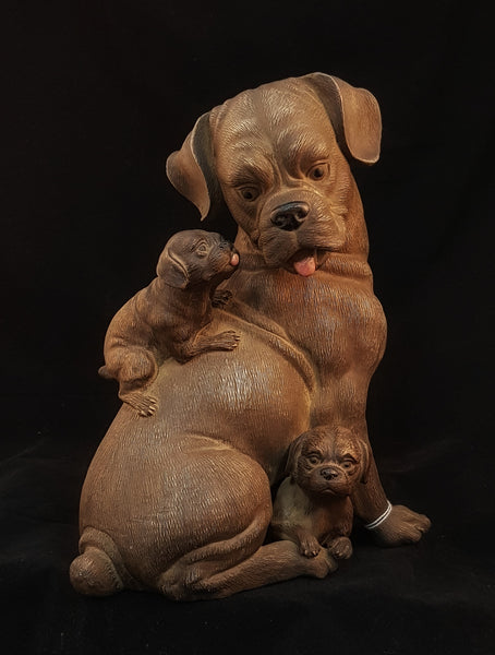 Oriental Pug Statue