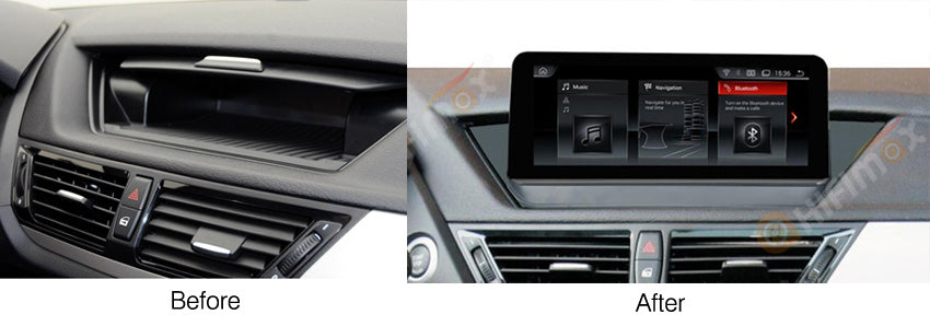 compatible with bmw x1 without factory screen