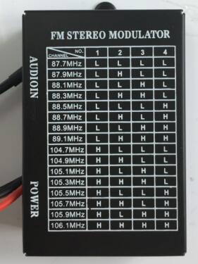 fm stereo box that can switch the audio from head unit to speaker directly