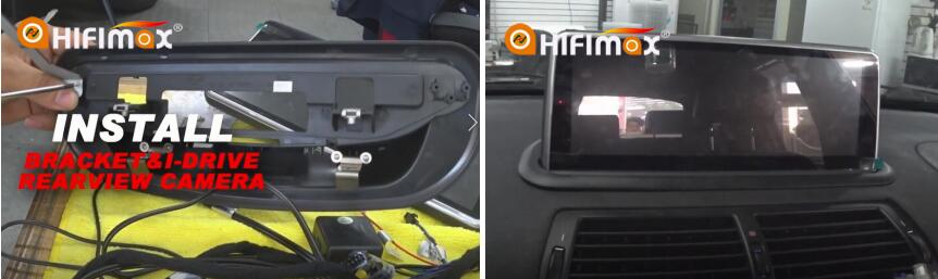 Installation bmw x5 e53 navigation -install the bracket