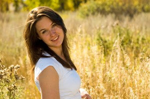 Girl in Field