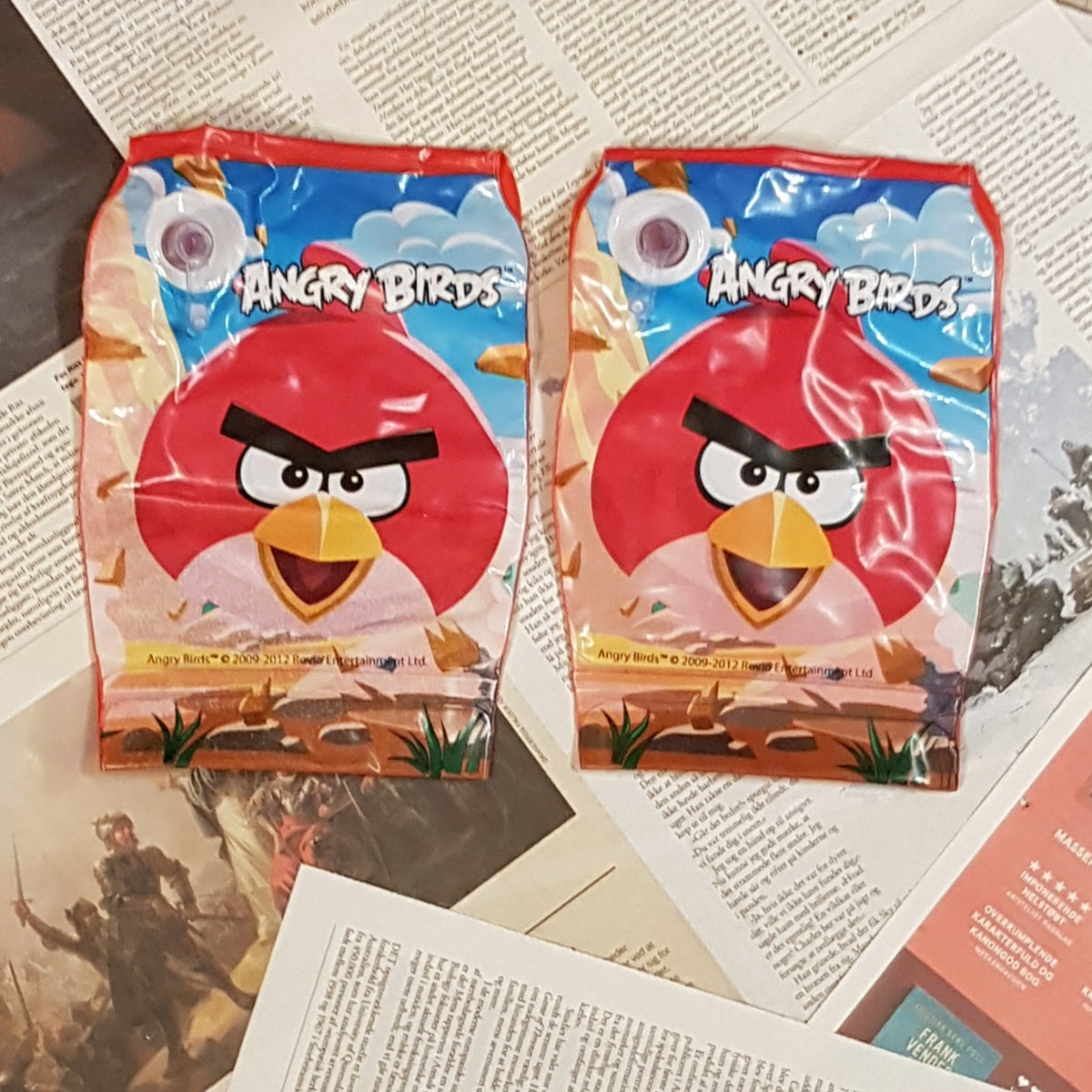 Orator Moralsk uddannelse hjørne Genbrug - Diverse - Badevinger Angry Birds – Glitter Me DK