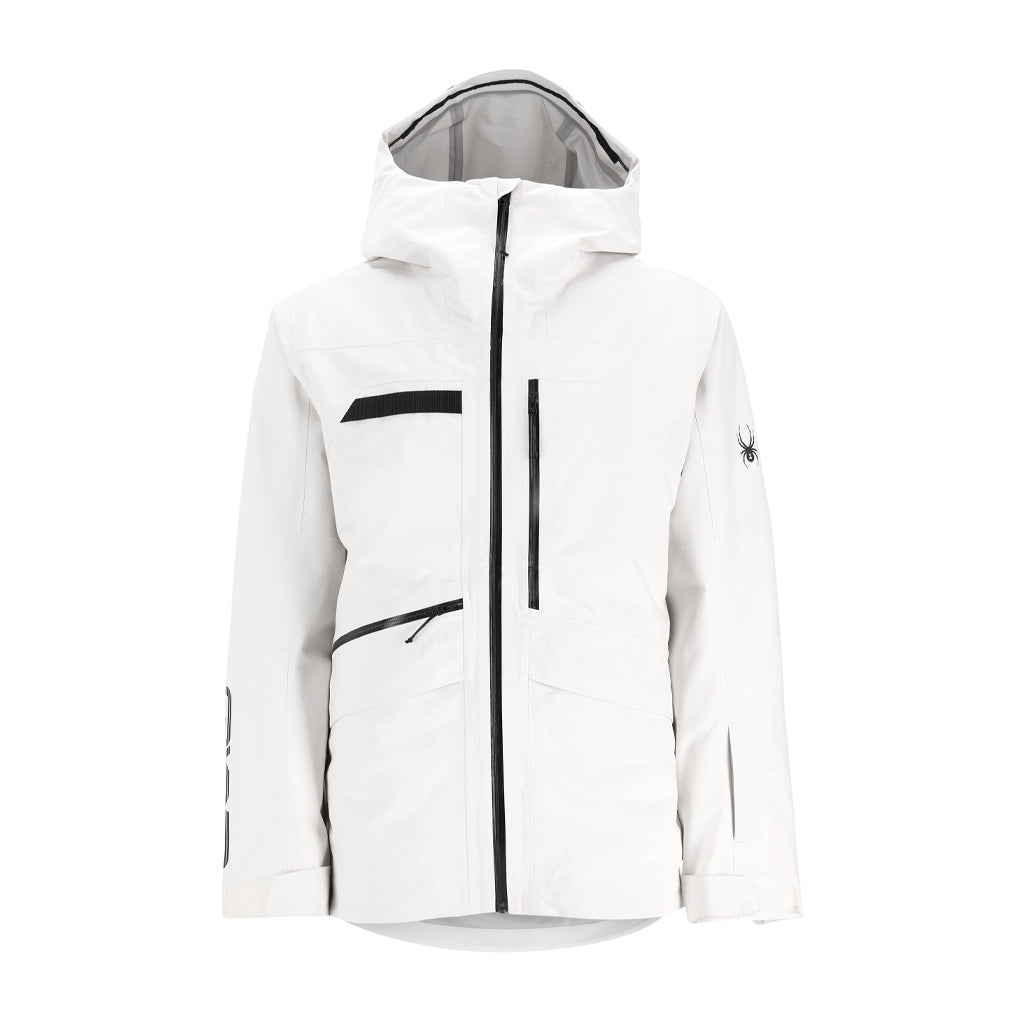 Slechthorend Blind Consequent Sanction Shell Ski Jacket - Vanilla Ice (White) - Mens | Spyder