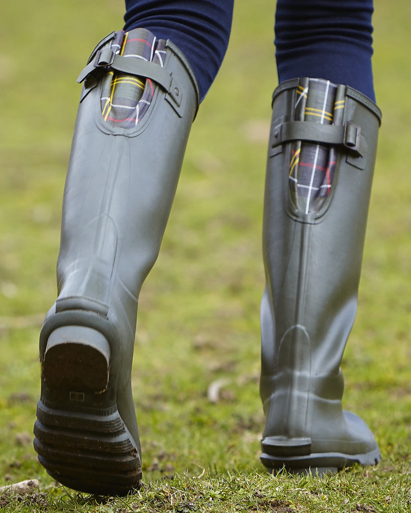 barbour adjustable wellies