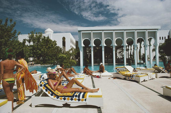 Armando's Beach Club by Slim Aarons - FINEPRINT co