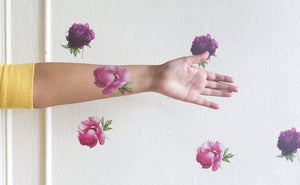 DIY Tattly Wallpaper