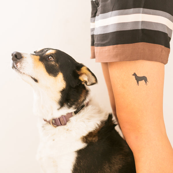 Tattly™ Designy Temporary Tattoos. — German Shepherd