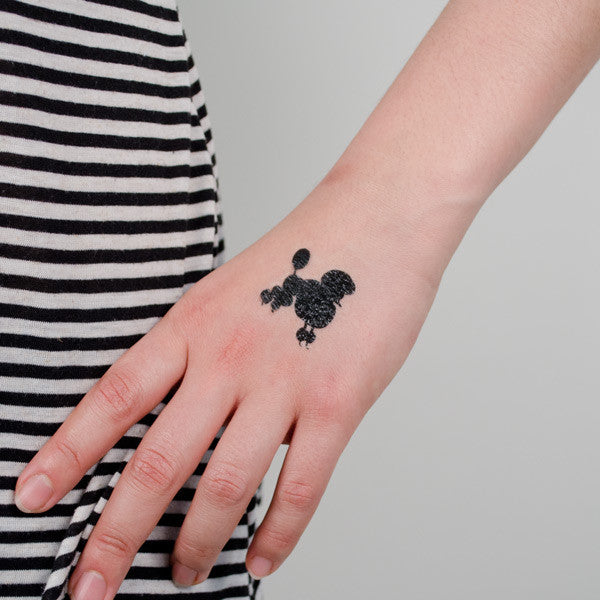 Tattly™ Designy Temporary Tattoos. — Poodle
