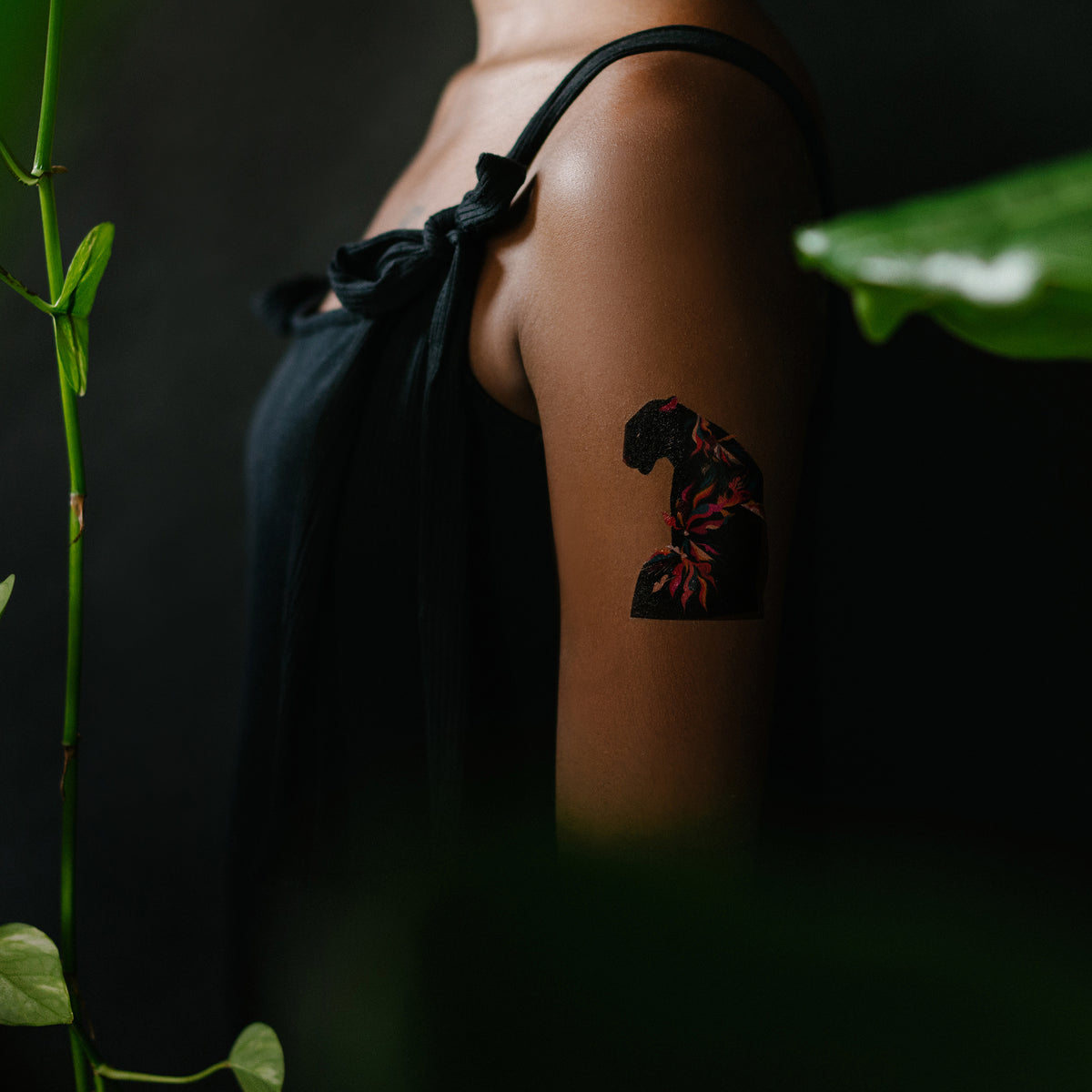 Fierce Flower Tattly Temporary Tattoos 