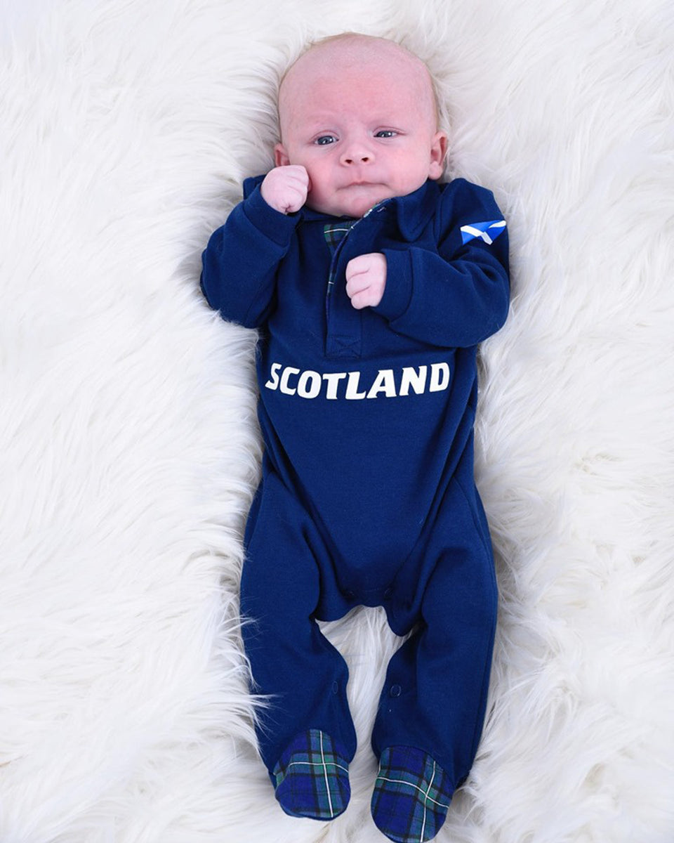 baby scotland rugby top