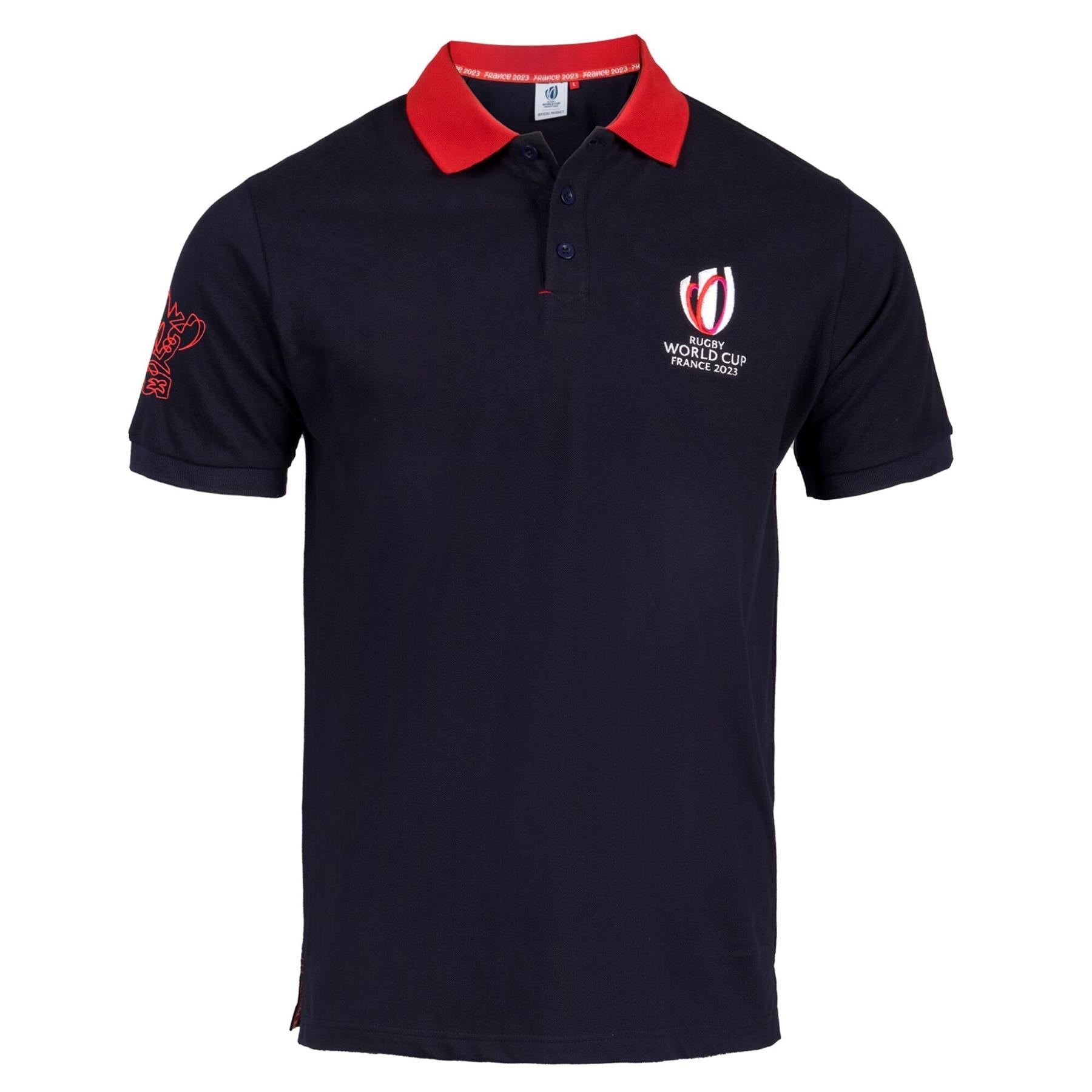 New Wales Rugby World Cup 2019 Men's Pique Classic Polo Shirt Red 