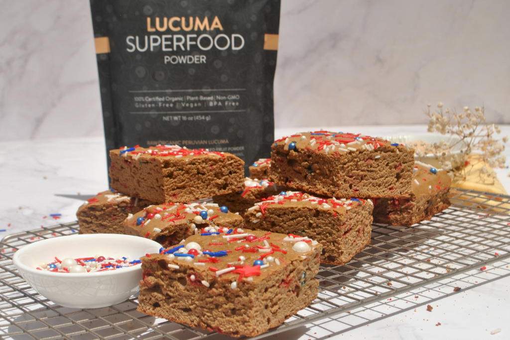 Lucuma Blondie s for 4th of July