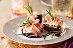 Mandarano Balsamic Glaze with figs, prosciutto, goat cheese.