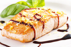 Fish with a finish of Mandarano Balsamic Glaze