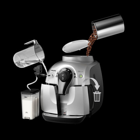 Components of a superautomatic espresso machine