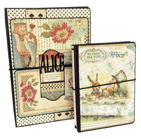 Alice A5 and A6 Notebook Holders My Creative Spirit