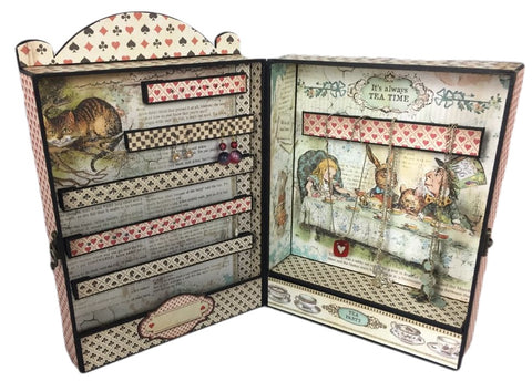 Alice Jewellery Cabinet Kit Stamperia 