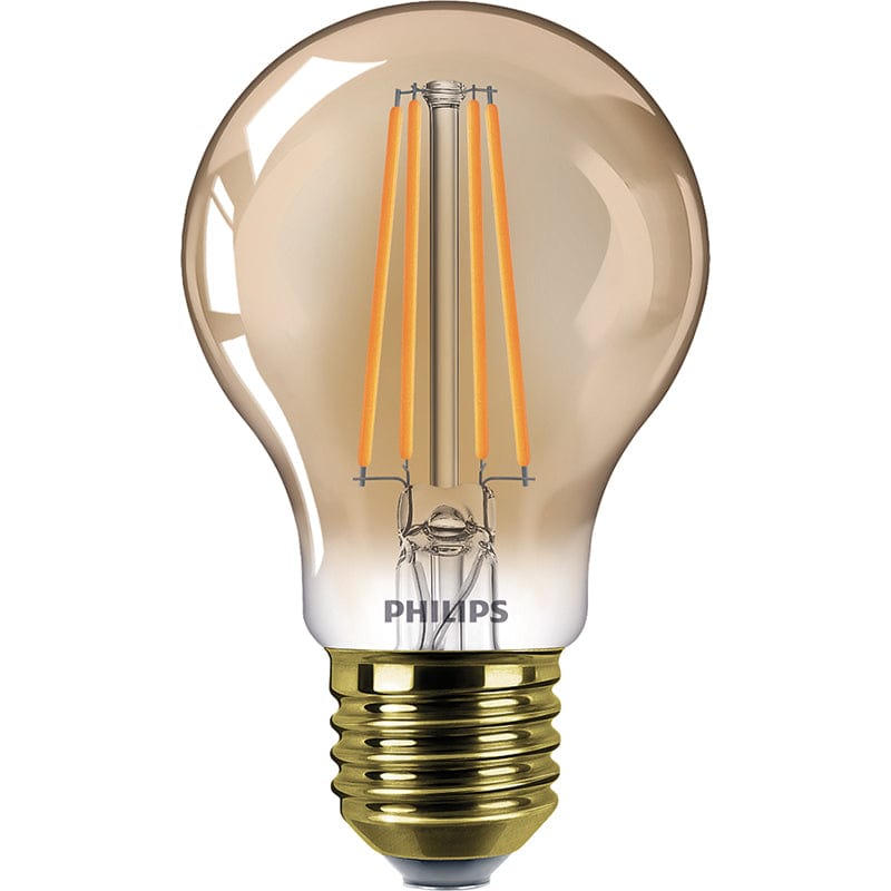 Philips CLA 8w LED ES/E27 Amber Warm White Dimmable - 84154900 ledbulbs.co.uk