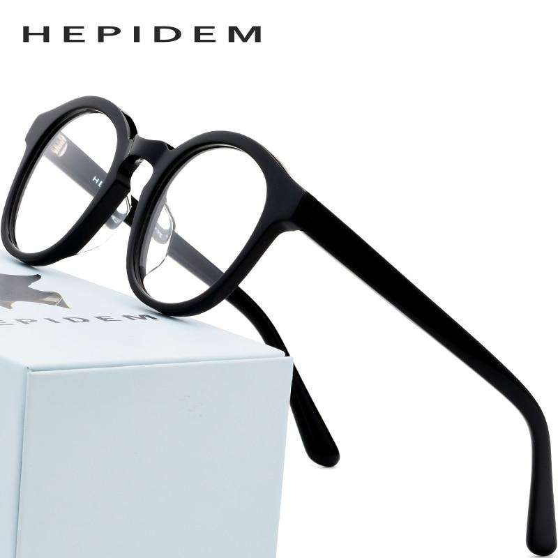 Acetate Optical Glasses Frame Full Vintage Round Prescription Eyeglasses Acetate Optical Glasses Frame Full Vintage Round Prescription Eyeglasses