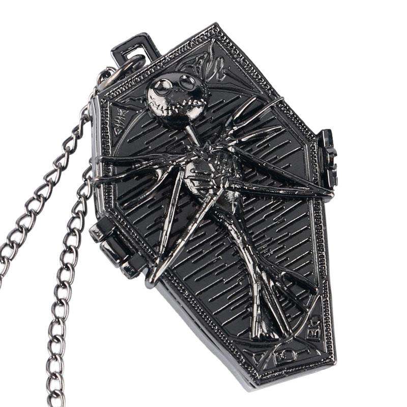 Retro Fashion Cool The Nightmare Before Christmas Quartz Pocket Watch Coffin Shape Necklace Pendant for Women Men Children Gift, , www.suppashoppa.co.uk Retro Fashion Cool The Nightmare Before Christmas Quartz Pocket Watch Coffin Shape Necklace Pendant for Women Men Children Gift, , www.suppashoppa.co.uk