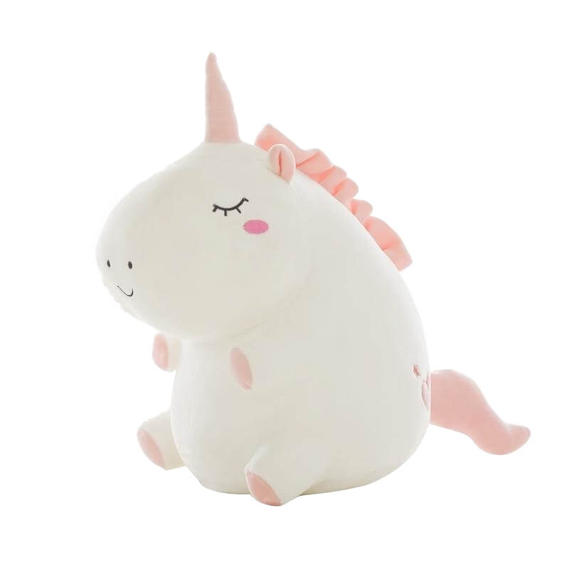 chubby unicorn plush