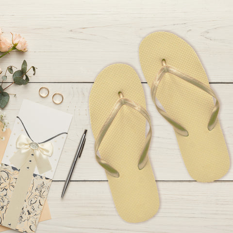 Simplicity Meets Elegance: Choosing the Perfect Flip Flops for Your Wedding