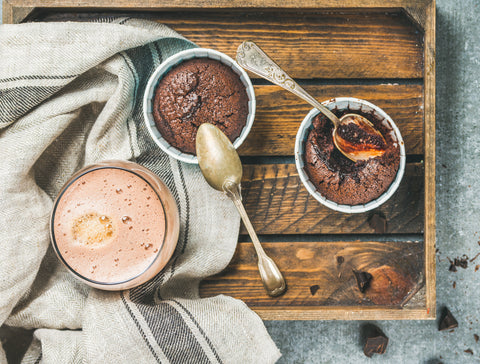 Konscious Keto Chocolate Souffle