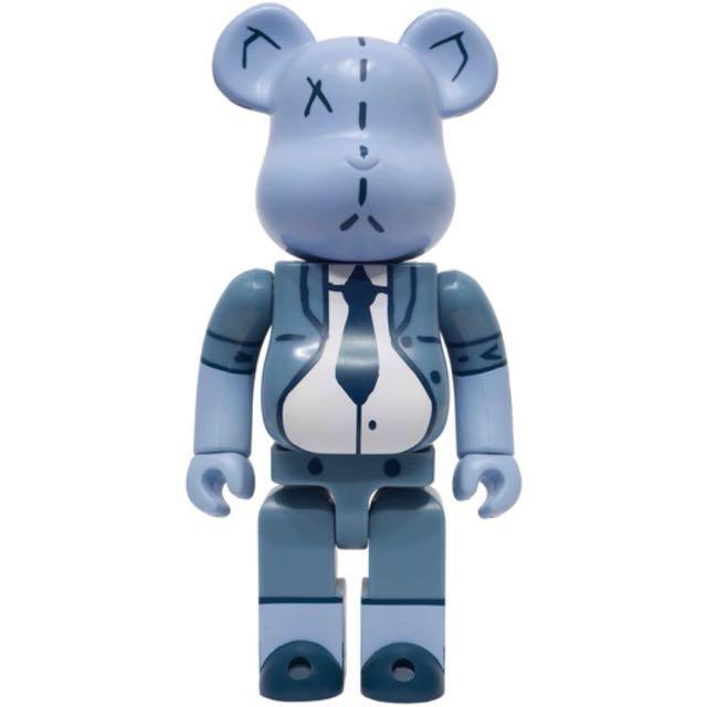 ピンク・ブルー ベアブリック KOZIK 400% メディコムトイ コジック