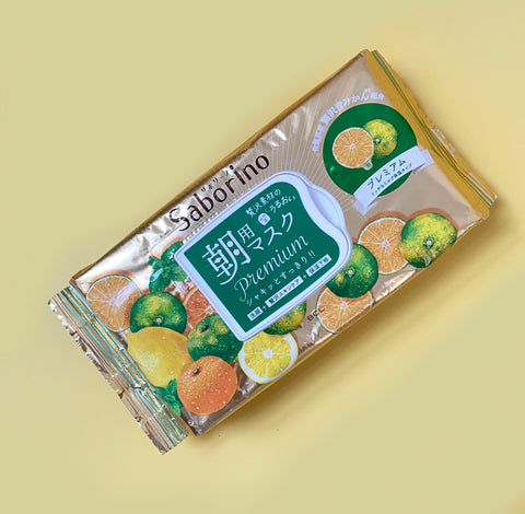 SABORINO MORNING SHEET MASK YUZU