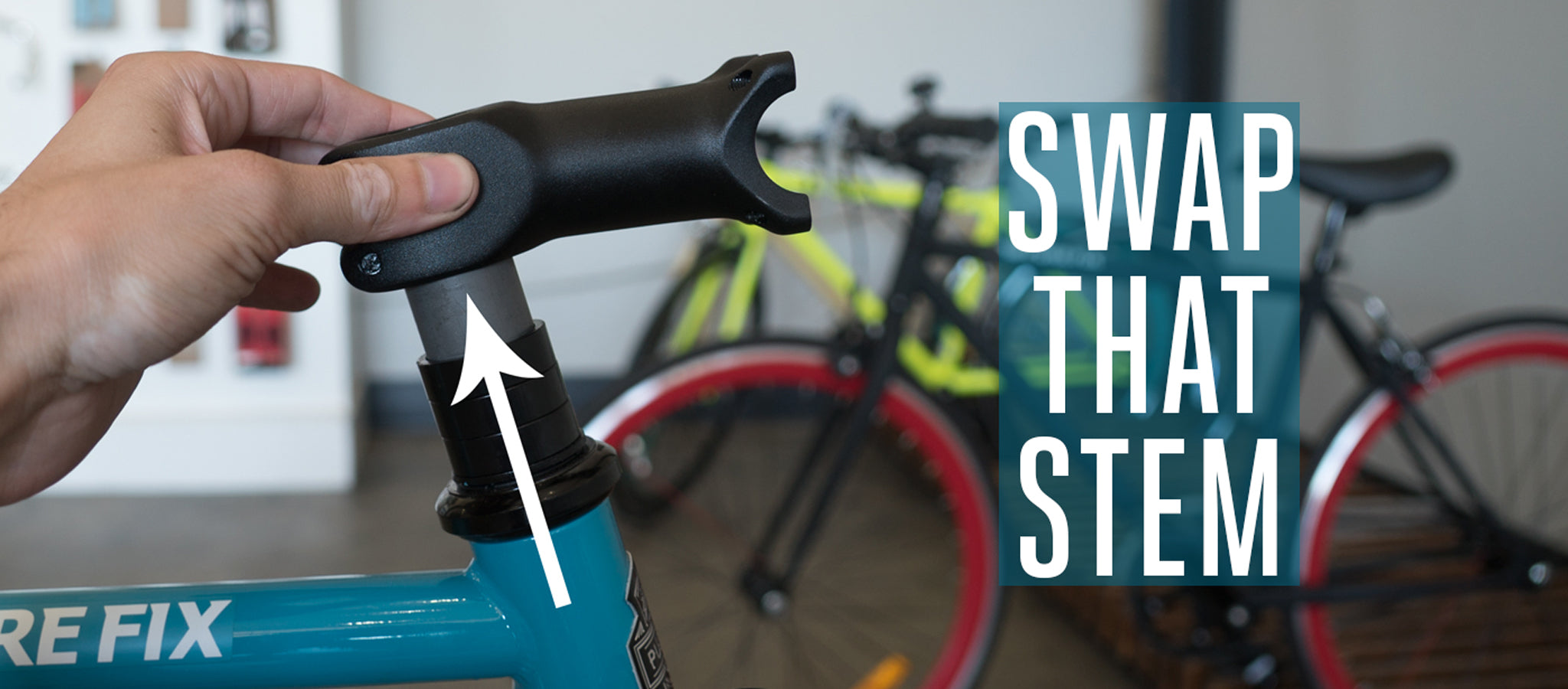 changing bike stem
