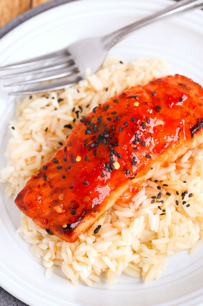 Hot Pepper Jelly Salmon | Wozz! Kitchen Creations
