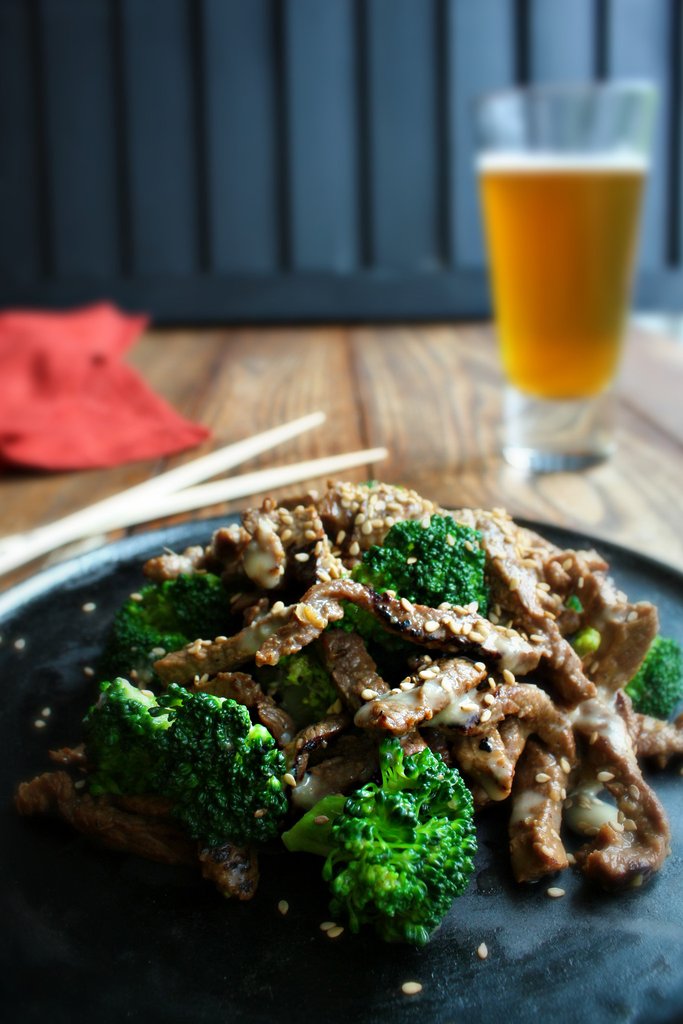 Japnese Sesame Beef and Broccoli | Wozz! Kitchen Creations