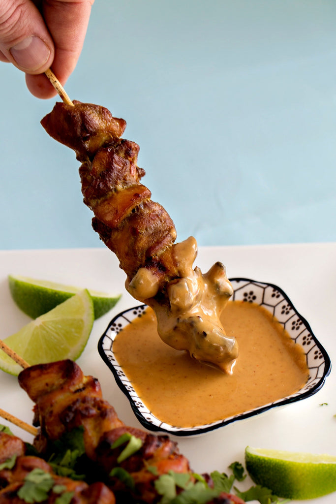 Coconut Peanut Dipping Sauce | Wozz! Kitchen Creations