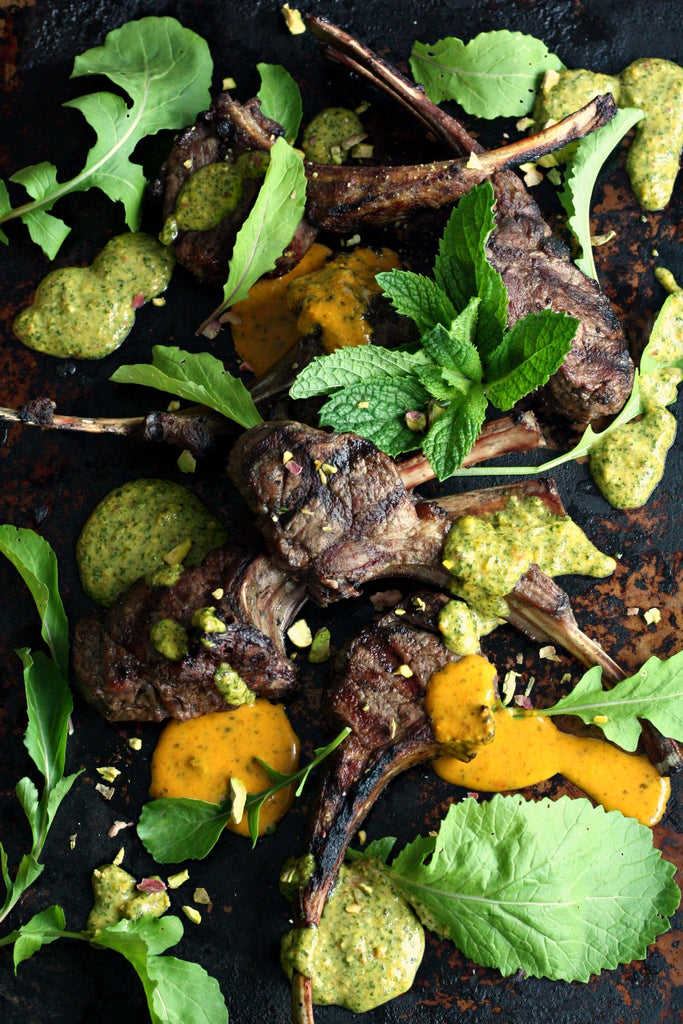 Grilled Lamb Chops with Chermoula | Wozz! Kitchen Creations