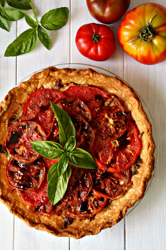 Heirloom Tomato Pie | Wozz! Kitchen Creations