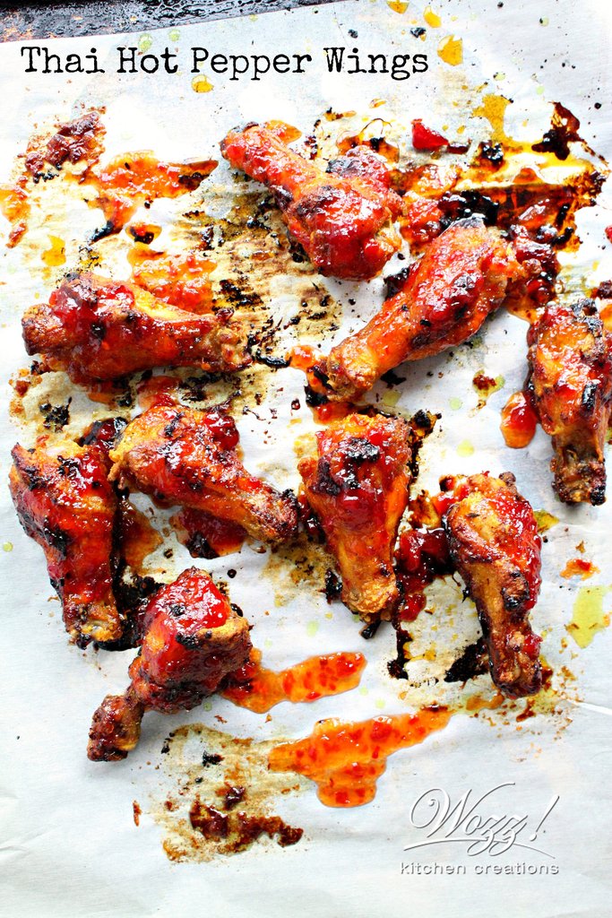 Hot Pepper Jelly Wings | Wozz! Kitchen Creations
