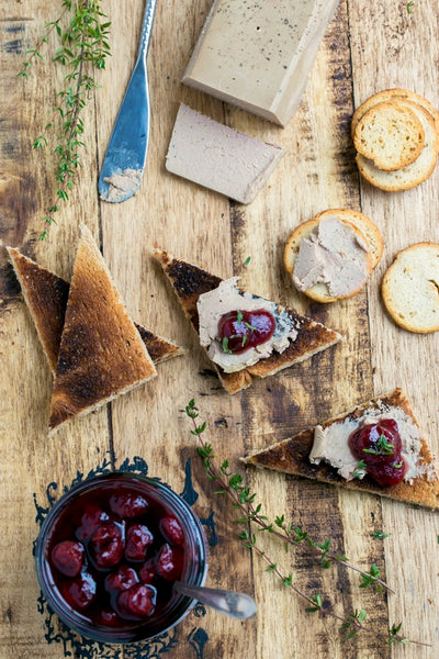 Pate with Sour Cherry Spread