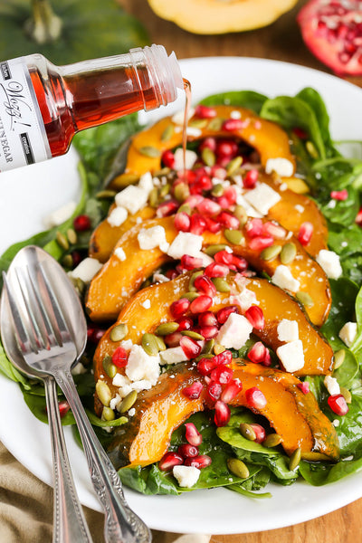 Roasted Acorn Squash Salad | Wozz! Kitchen Creations