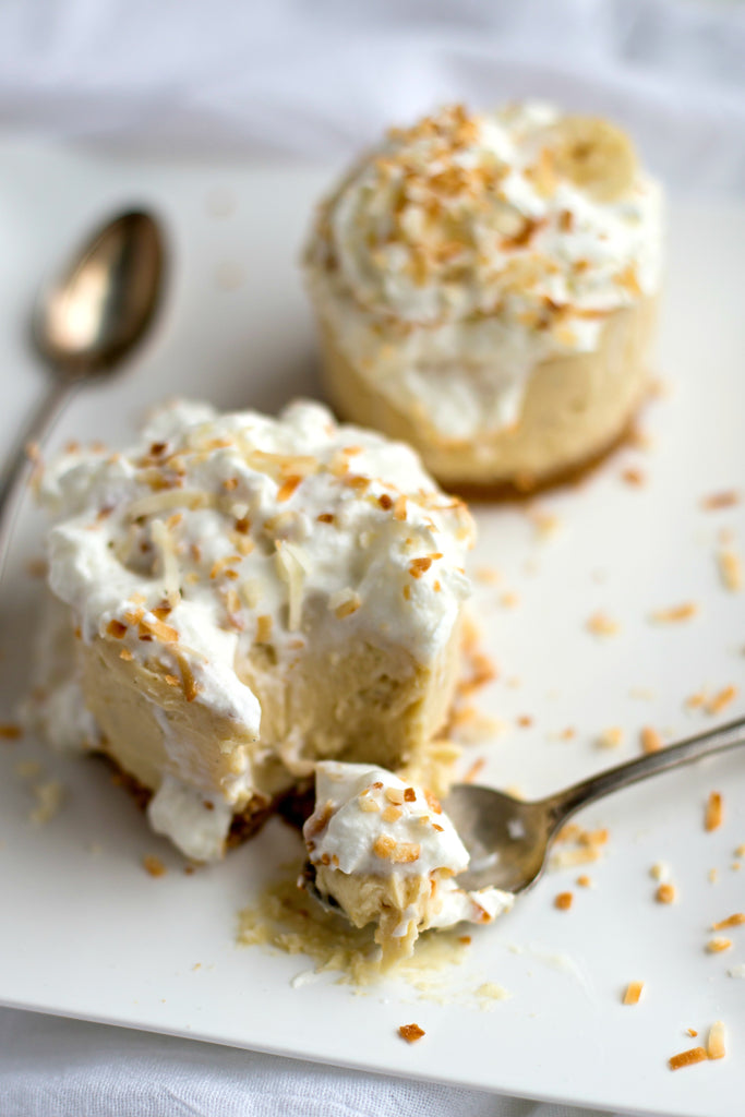 White Chocolate Banana Cheesecake