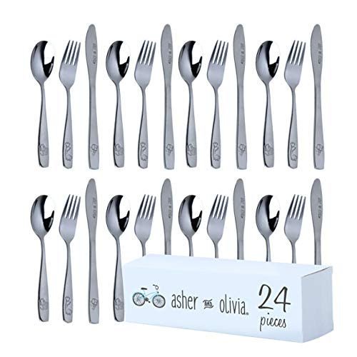 toddler utensils stainless steel