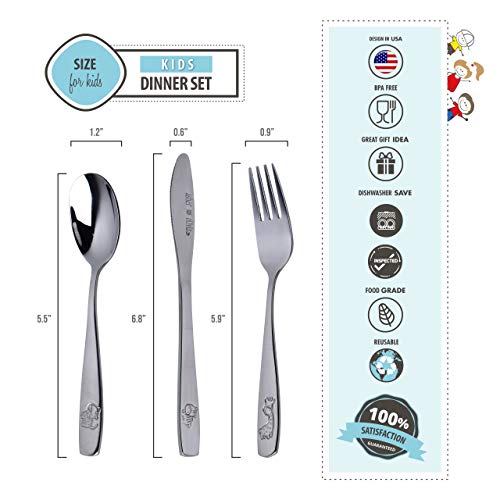 toddler forks stainless steel