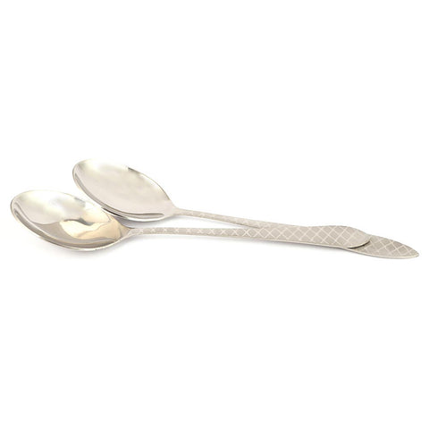 Serving Spoon 2Pcs - Silver